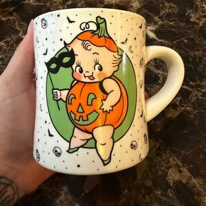Sourpuss Halloween Pumpkin Kewpie Mug